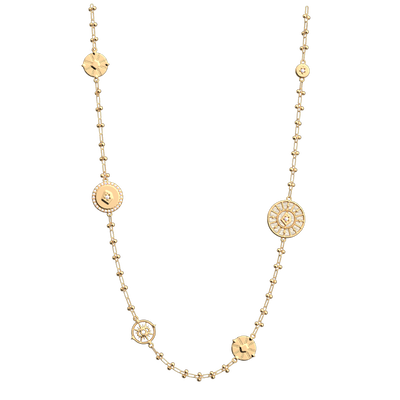Astrale necklace, Magnolia / Pearl White reversible insert astrale-necklace-magnolia-pearl-white-reversible-insert-pack_colliers