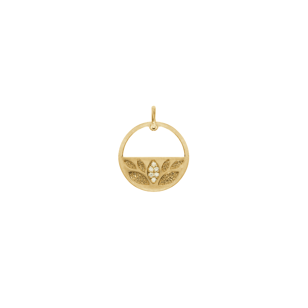 Pendentif Nénuphar Précieuse image number 1