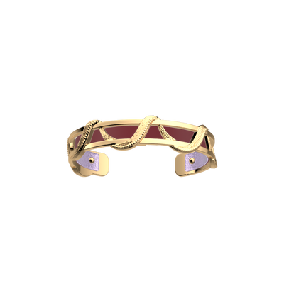 Drapé bracelet, Wild Violet / Metallic Lavender reversible insert drape-bracelet-wild-violet-metallic-lavender-reversible-insert-pack_manchettes_essentielles