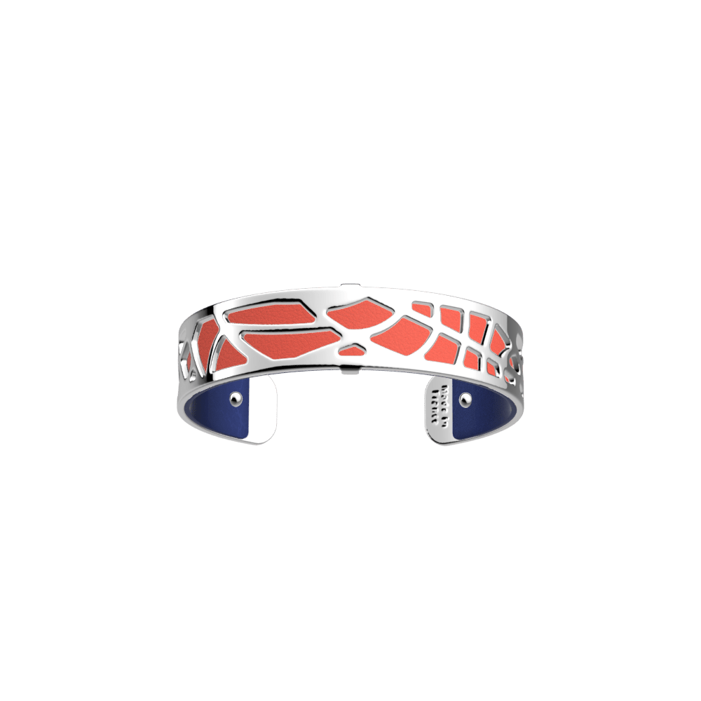 Miss You bracelet with ceramic and sculpture finished in a Platinum effect  complemented with a red coloured cord. | Me&MyLife