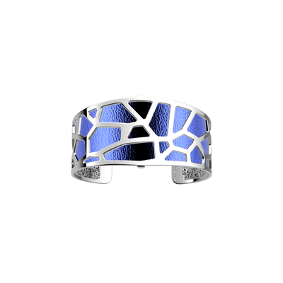 Girafe flared bracelet, Ara Blue / Metallic Glitter reversible insert girafe-flared-bracelet-ara-blue-metallic-glitter-reversible-insert-pack_manchettes_essentielles