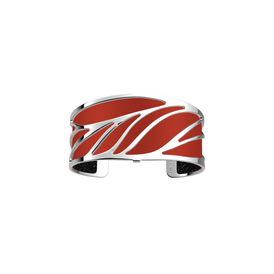 Ara flared bracelet, Black Glitter / Red reversible insert ara-flared-bracelet-black-glitter-red-reversible-insert-pack_manchettes_essentielles