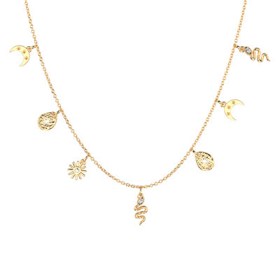 Snake necklace snake-necklace-collier_chaine