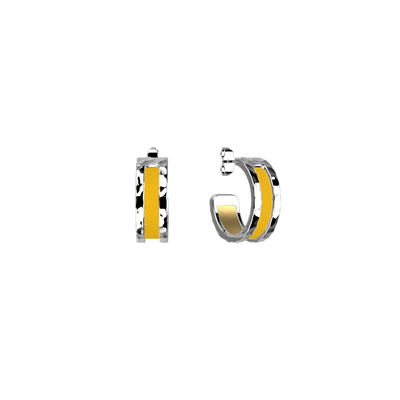 Pure Martelée earrings, Sun / Gold reversible inserts pure-martelee-earrings-sun-gold-reversible-inserts-pack_bo_creoles