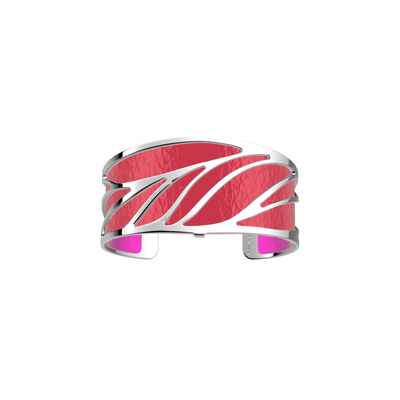 Ara flared bracelet, Intense Pink / Metallic Fuchsia reversible insert ara-flared-bracelet-intense-pink-metallic-fuchsia-reversible-insert-pack_manchettes_essentielles