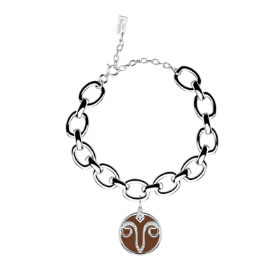 Aries bracelet, Bronze / Terracotta reversible insert aries-bracelet-bronze-terracotta-reversible-insert-pack_bracelets_zodiaque