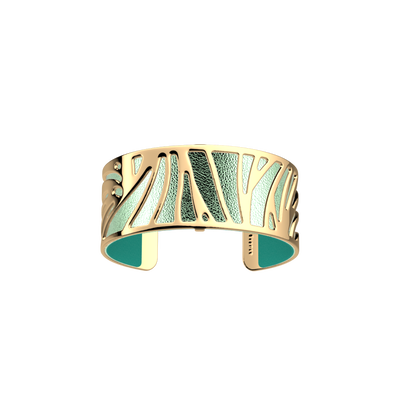 Perroquet bracelet, Metallic Aquamarine / Aquatic reversible insert perroquet-bracelet-metallic-aquamarine-aquatic-reversible-insert-pack_manchettes_essentielles