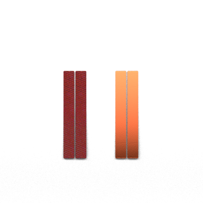 reversible-insert-earrings-lurex-red-molten-orange-cuir_-_boucles_d_oreilles