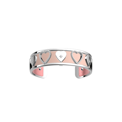 Cœur Céleste bracelet, Metal Rose / Jasmin reversible insert c-ur-celeste-bracelet-metal-rose-jasmin-reversible-insert-pack_manchettes_essentielles