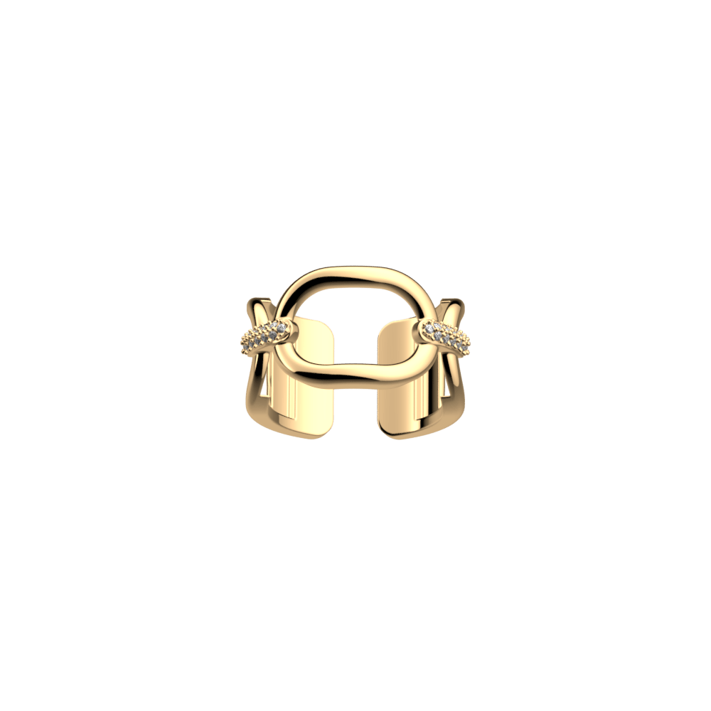 Bague Chaîne - Les Georgettes - Modalova