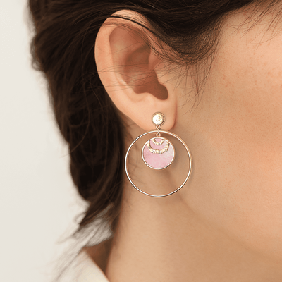 nomade-nacre-rose-earrings-pendantes