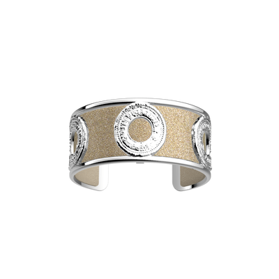Pépite bracelet, Cream / Gold Glitter reversible insert pepite-bracelet-cream-gold-glitter-reversible-insert-pack_manchettes_essentielles