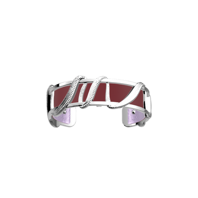 Drapé bracelet, Metallic Lavender / Wild Violet reversible insert drape-bracelet-metallic-lavender-wild-violet-reversible-insert-pack_manchettes_essentielles