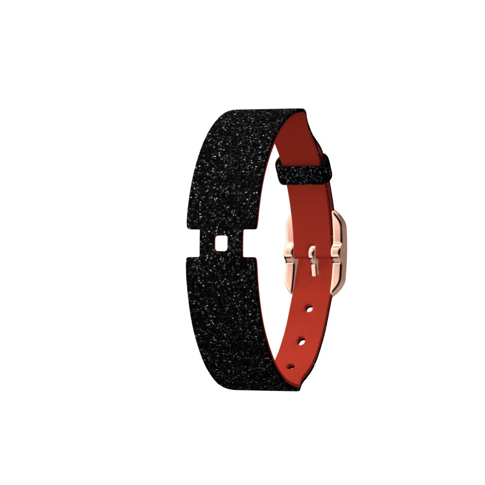black-glitter-red-single-wrap-leather-strap-rose-gold-finish-buckle-le_simple_tour-1