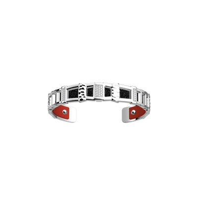 Merveille bracelet, Black Glitter / Red reversible insert merveille-bracelet-black-glitter-red-reversible-insert-pack_manchettes_essentielles