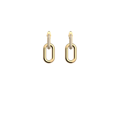 Chaîne earrings chaine-earrings-dormeuses