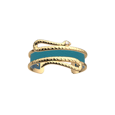 Serpent bracelet, Bluish Scales / Georgettes Blue reversible insert serpent-bracelet-bluish-scales-georgettes-blue-reversible-insert-pack_manchettes_essentielles