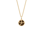 Collier Valse, cuir réversible Bronze Paillettes / Vert de Gris image number 1
