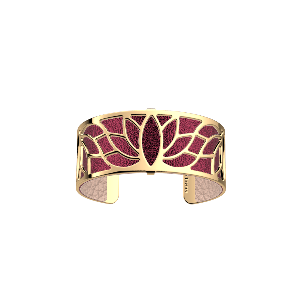 Manchette Lotus, cuir réversible / - Les Georgettes - Modalova