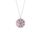 Collier Arabesque, cuir réversible Paillettes Orientales / Khôl Noir image number 1