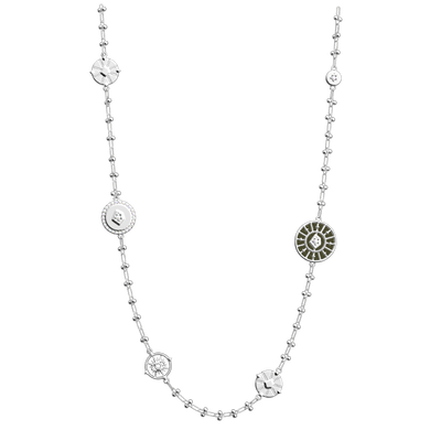 Collier Astrale, cuir réversible Vert de Gris / Bronze Paillettes collier-astrale-cuir-reversible-vert-de-gris-bronze-paillettes-pack_colliers