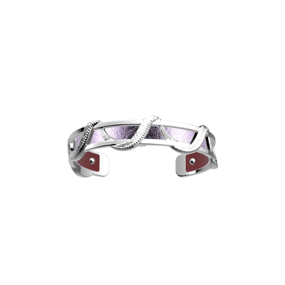 Drapé bracelet, Metallic Lavender / Wild Violet reversible insert drape-bracelet-metallic-lavender-wild-violet-reversible-insert-pack_manchettes_essentielles