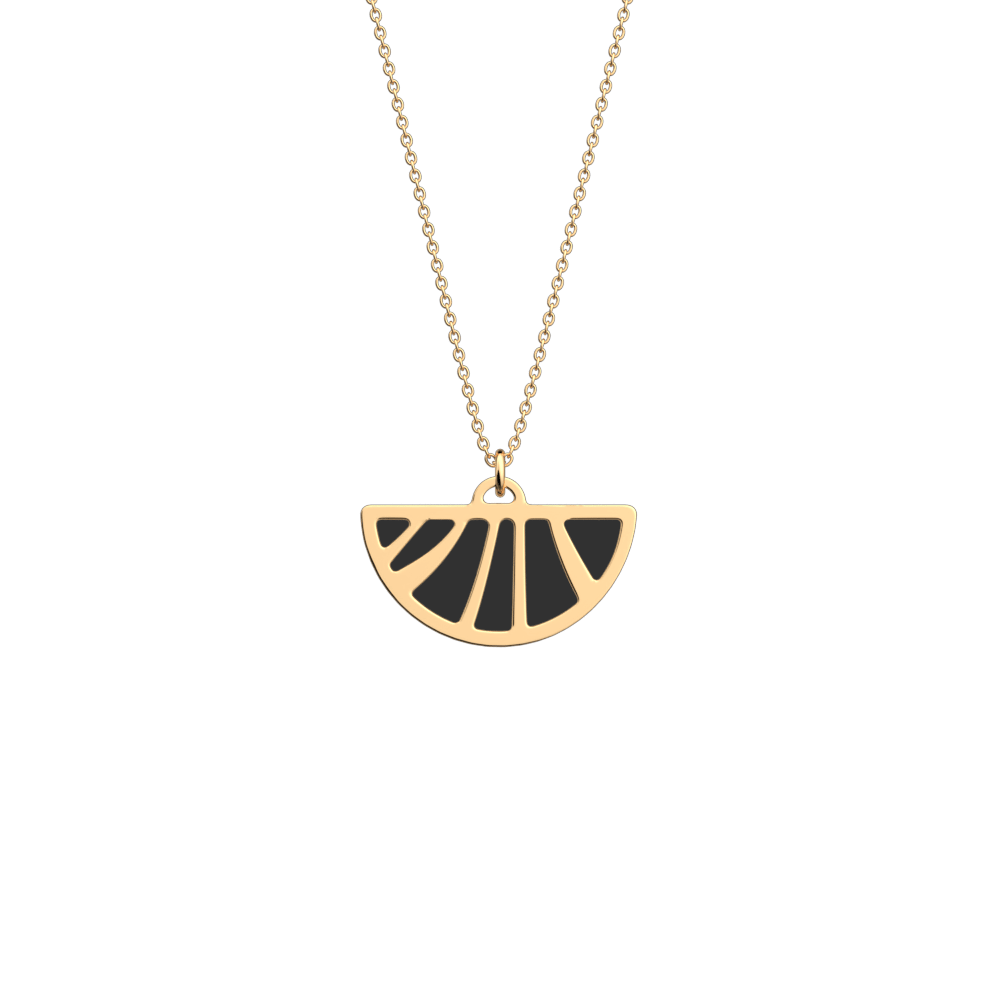 Collier Amazone, cuir réversible / - Les Georgettes - Modalova
