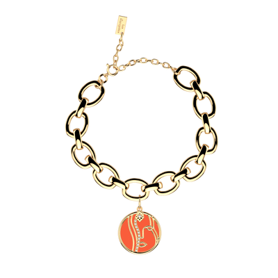 Virgo bracelet, Copper / Mango reversible insert virgo-bracelet-copper-mango-reversible-insert-pack_bracelets_zodiaque