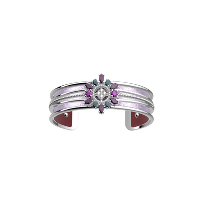Étoile bracelet, Wild Violet / Metallic Lavender reversible insert etoile-bracelet-wild-violet-metallic-lavender-reversible-insert-pack_manchettes_essentielles