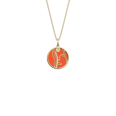 Collier Vierge, cuir réversible Cuivre / Mango collier-vierge-cuir-reversible-cuivre-mango-pack_collier_zodiaque