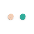 Trèfle Earrings, Nude / Aquatic reversible insert image number 4