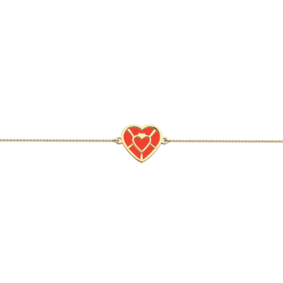 Cœur bracelet, Passion Red / Glamour reversible insert c-ur-bracelet-passion-red-glamour-reversible-insert-pack_bracelets_chaines_joncs