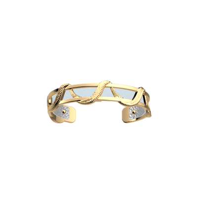 Drapé bracelet, Crystal Blue / Disco reversible insert drape-bracelet-crystal-blue-disco-reversible-insert-pack_manchettes_essentielles