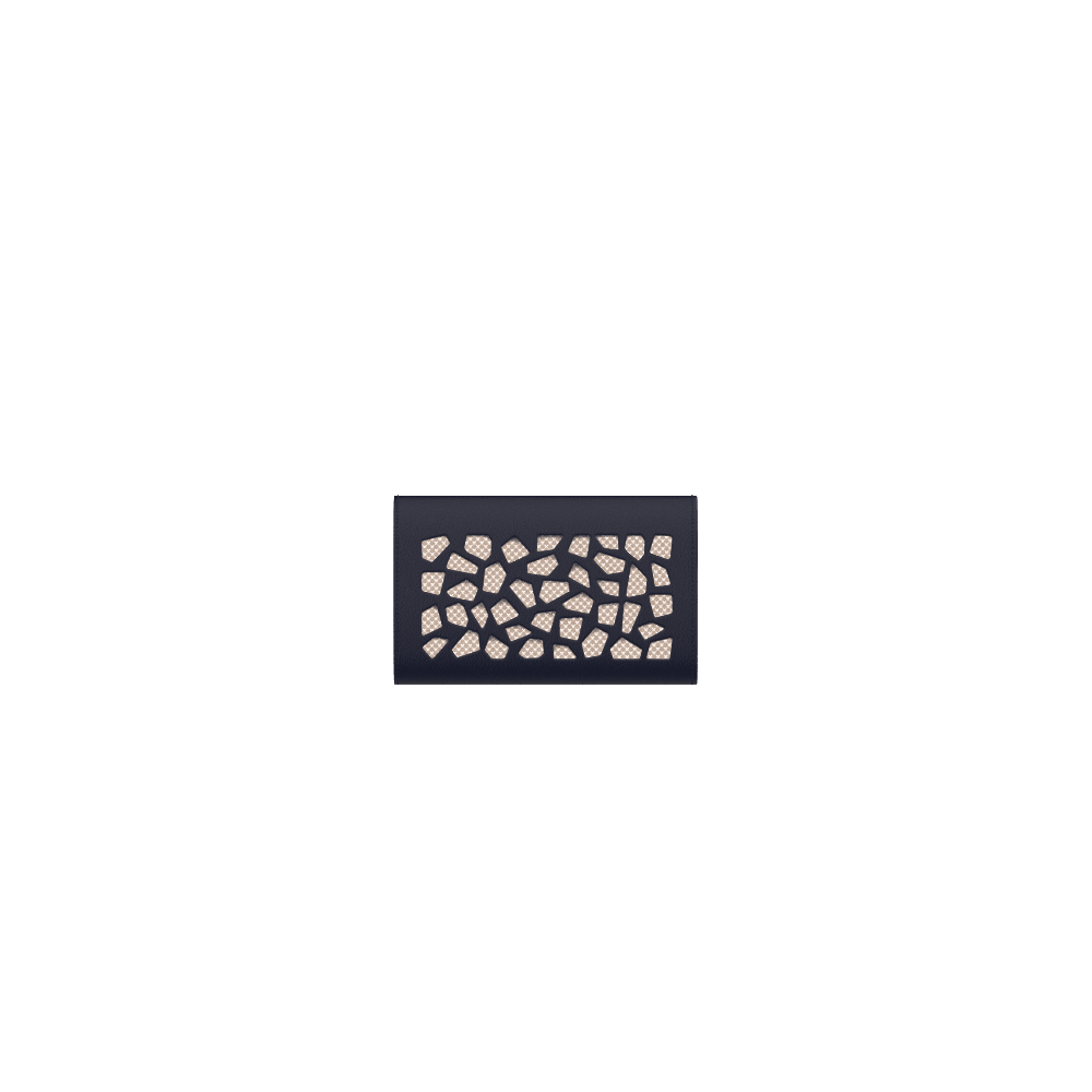Le Compact Marine motif Girafe, doublure Maille Nude image number 1
