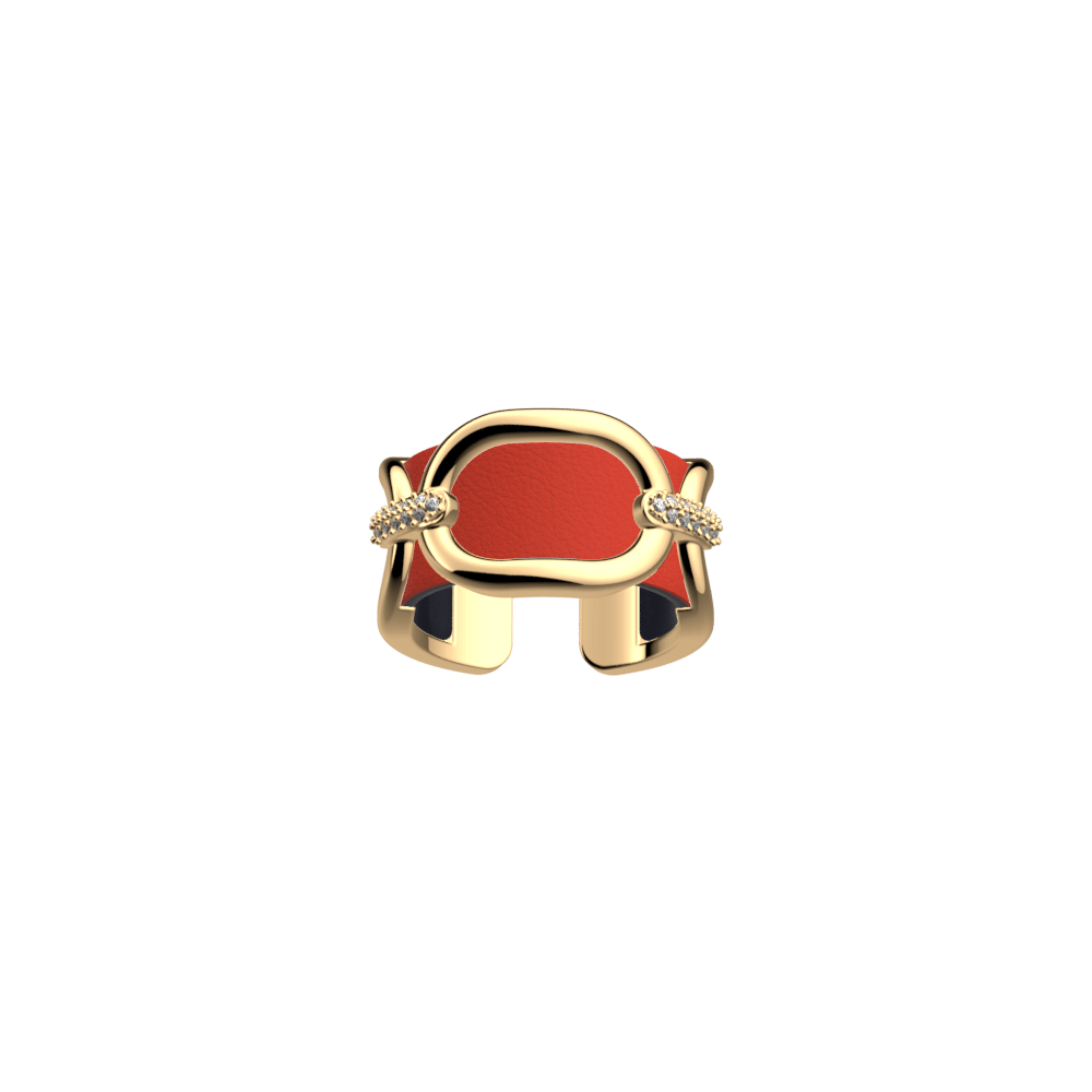 Bague Chaîne, simili réversible / Métallisé - Les Georgettes - Modalova