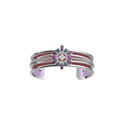 Étoile bracelet, Wild Violet / Metallic Lavender reversible insert etoile-bracelet-wild-violet-metallic-lavender-reversible-insert-pack_manchettes_essentielles