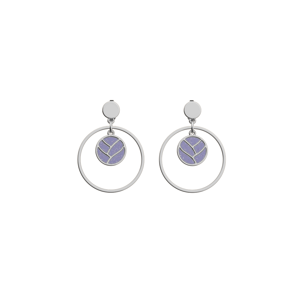 Boucles d'oreilles Tresse Laque - Les Georgettes - Modalova