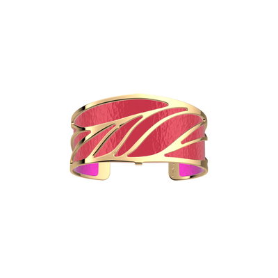 Ara flared bracelet, Intense Pink / Metallic Fuchsia reversible insert ara-flared-bracelet-intense-pink-metallic-fuchsia-reversible-insert-pack_manchettes_essentielles