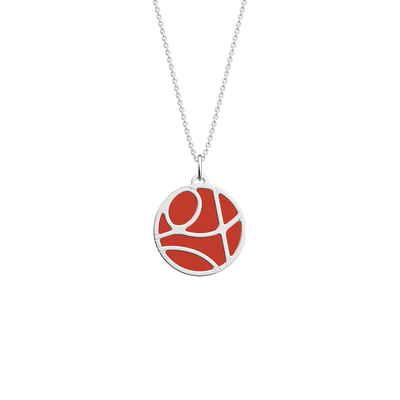 Valse necklace, Black Glitter / Red reversible insert valse-necklace-black-glitter-red-reversible-insert-pack_colliers