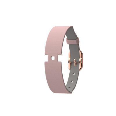 Light Pink / Light Grey Single Wrap Leather strap,  Rose gold finish buckle light-pink-light-grey-single-wrap-leather-strap-rose-gold-finish-buckle-le_simple_tour