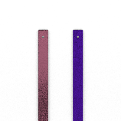 Leather insert - Bracelets, Metallic Mauve / Metallic Amethyst leather-insert-bracelets-metallic-mauve-metallic-amethyst-atelier_bracelet_femme