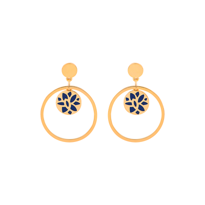 Nenuphar Laque earrings nenuphar-laque-earrings-pendantes