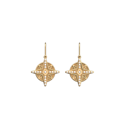 Rose des Vents earrings, Caramel / Fine Sand reversible inserts rose-des-vents-earrings-caramel-fine-sand-reversible-inserts-pack_boucles_d_oreilles_essentielles_et_precieuses