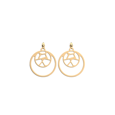 Girafe earrings girafe-earrings-pendantes