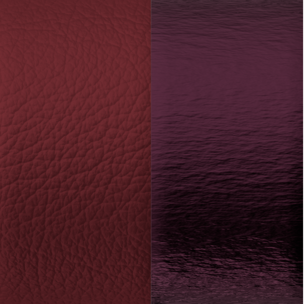 Cuir - Manchettes, Cassis / Mure nacrée - Les Georgettes - Modalova
