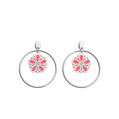 Dahlia earrings, Exotic Fuchsia / Pink Amaryllis reversible inserts dahlia-earrings-exotic-fuchsia-pink-amaryllis-reversible-inserts-pack_boucles_d_oreilles_essentielles_et_precieuses