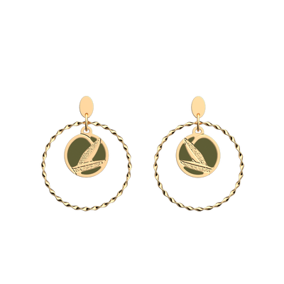 Rose des Sables earrings, Fresh Water / Olive reversible inserts  rose-des-sables-earrings-fresh-water-olive-reversible-inserts-pack_boucles_d_oreilles_essentielles_et_precieuses