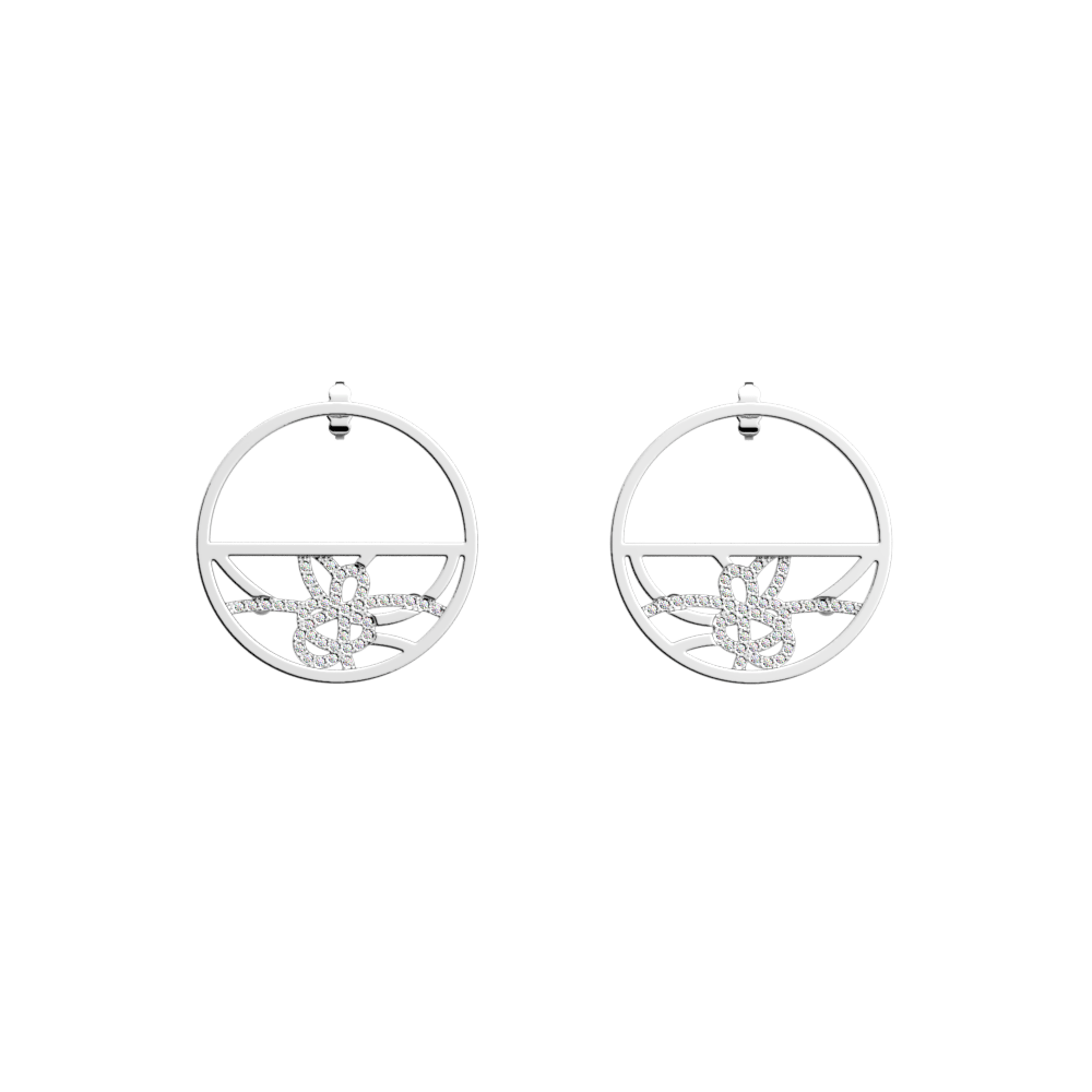 Boucles d'oreilles Pétales - Les Georgettes - Modalova