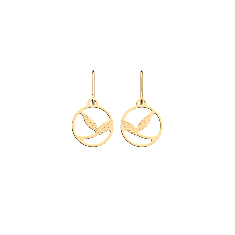 Boucles d'oreilles Épis de Blé - Les Georgettes - Modalova