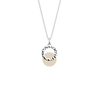 Collier Pure Martelée, cuir réversible Crème / Paillettes Dorées collier-pure-martelee-cuir-reversible-creme-paillettes-dorees-pack_colliers